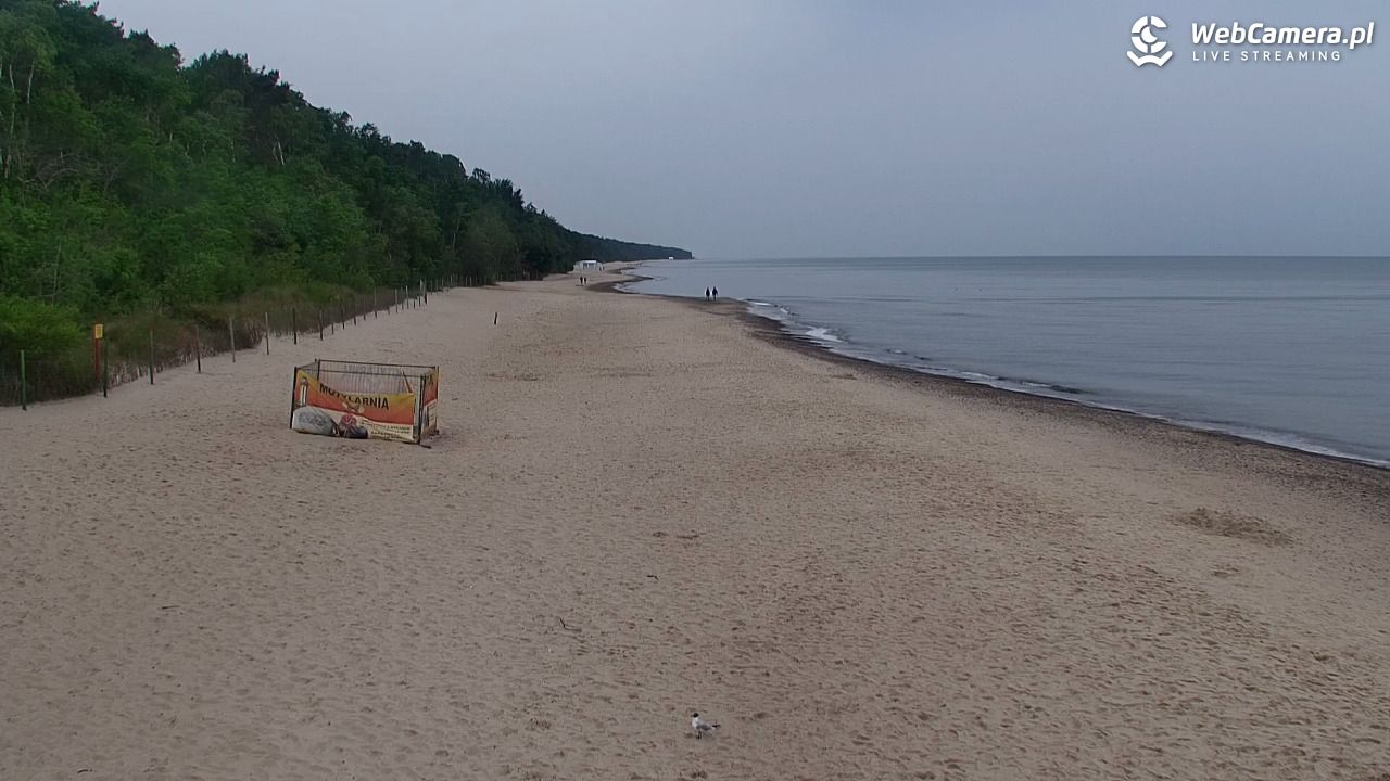 POBIEROWO - widok na plaże - 10 czerwiec 2025, 08:42