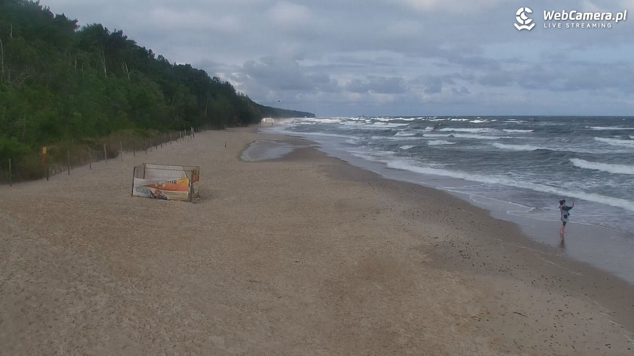 POBIEROWO - widok na plaże - 11 czerwiec 2025, 08:32