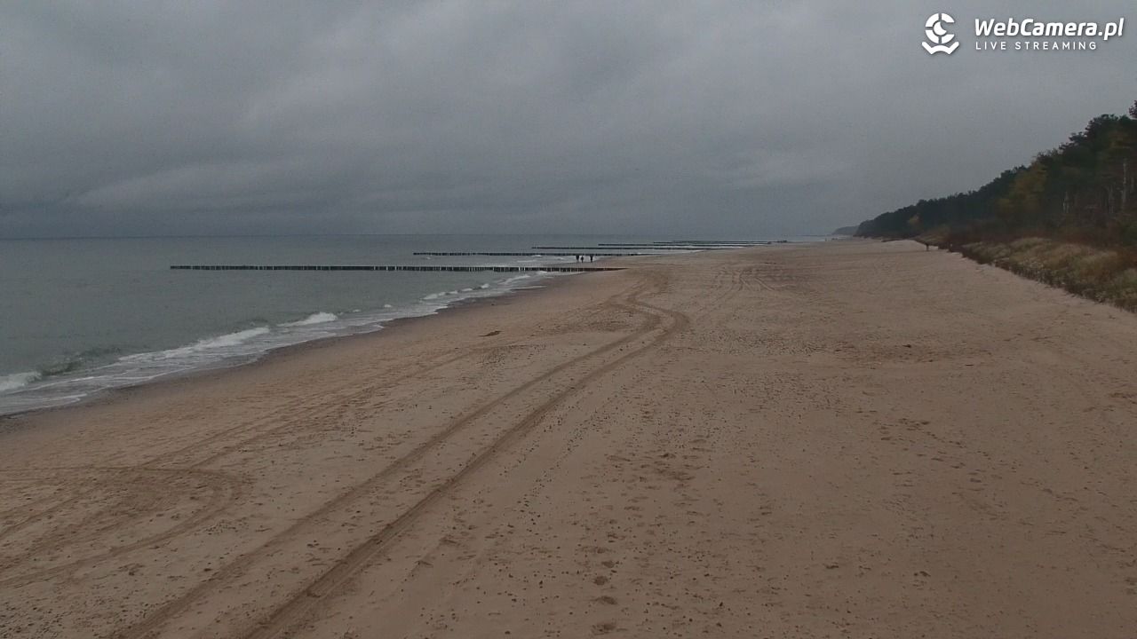 POBIEROWO - widok na plaże - 27 październik 2025, 16:53