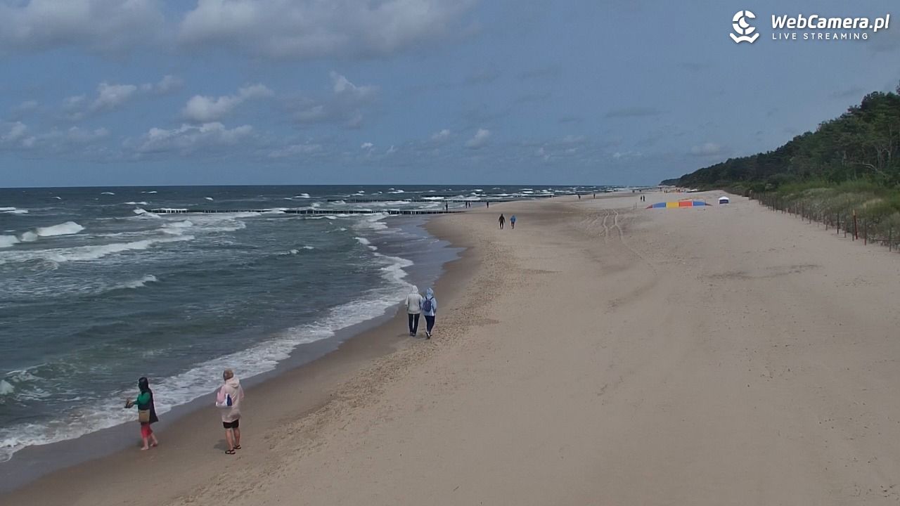 POBIEROWO - widok na plaże - 09 czerwiec 2025, 14:17