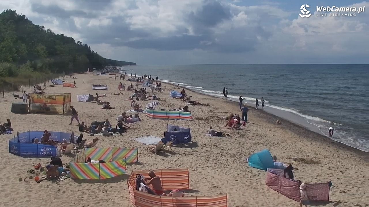 POBIEROWO - widok na plaże - 01 sierpień 2025, 14:33