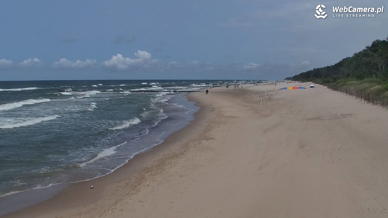 POBIEROWO - widok na plaże - 09 czerwiec 2025, 13:30