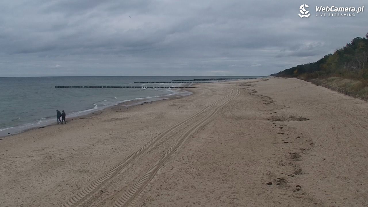 POBIEROWO - widok na plaże - 24 październik 2025, 11:21