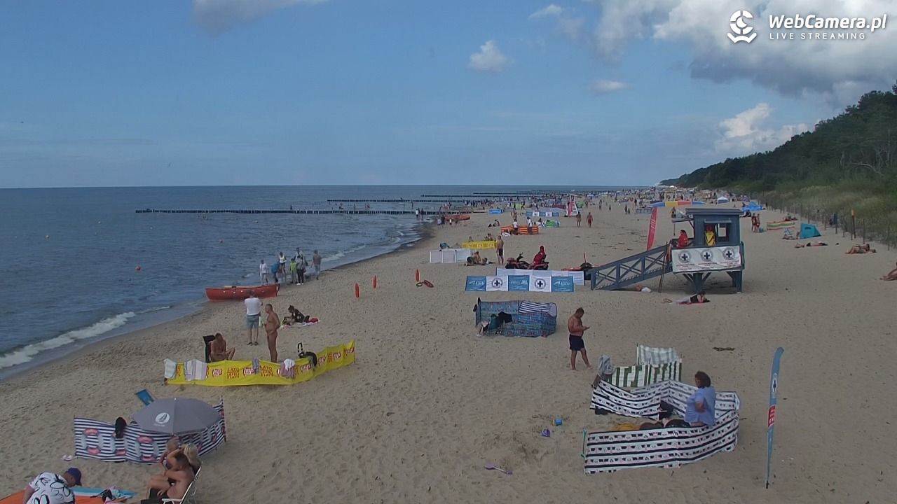 POBIEROWO - widok na plaże - 01 sierpień 2025, 15:30