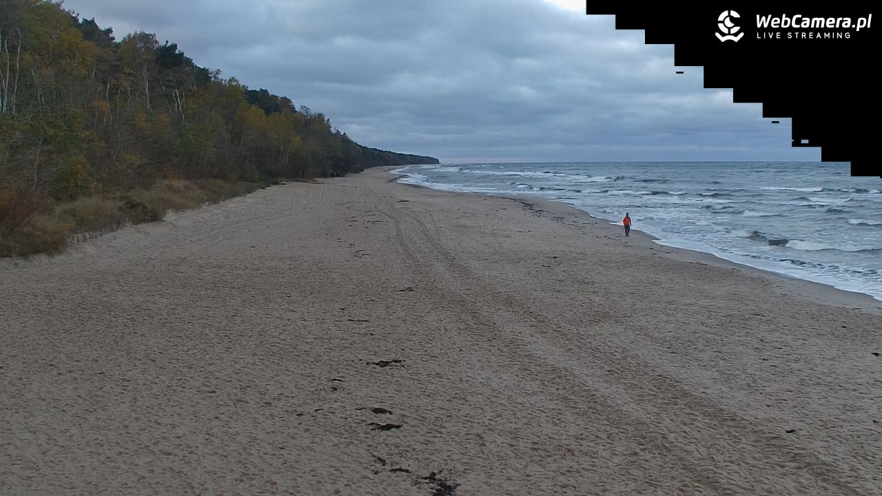 POBIEROWO - widok na plaże - 26 październik 2025, 07:00
