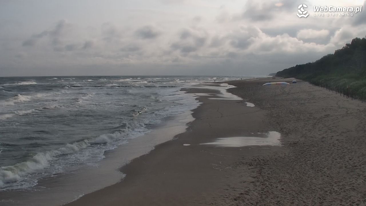POBIEROWO - widok na plaże - 11 czerwiec 2025, 07:53
