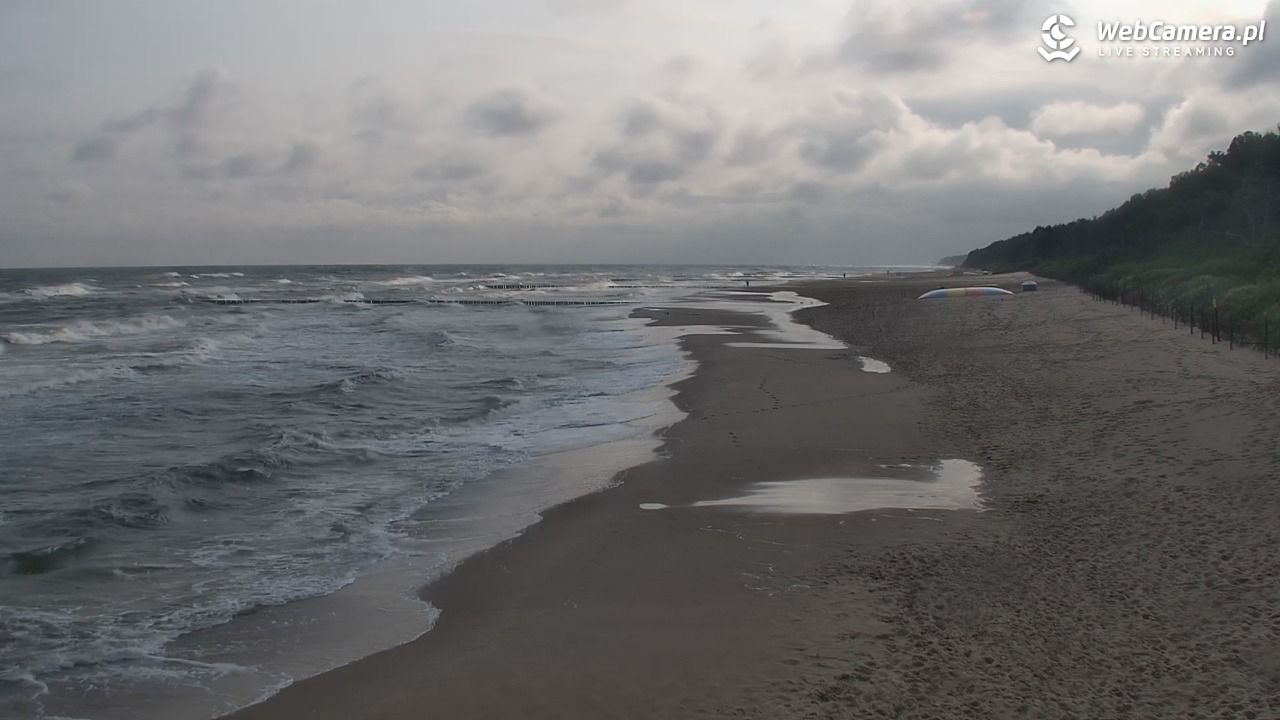 POBIEROWO - widok na plaże - 11 czerwiec 2025, 07:53