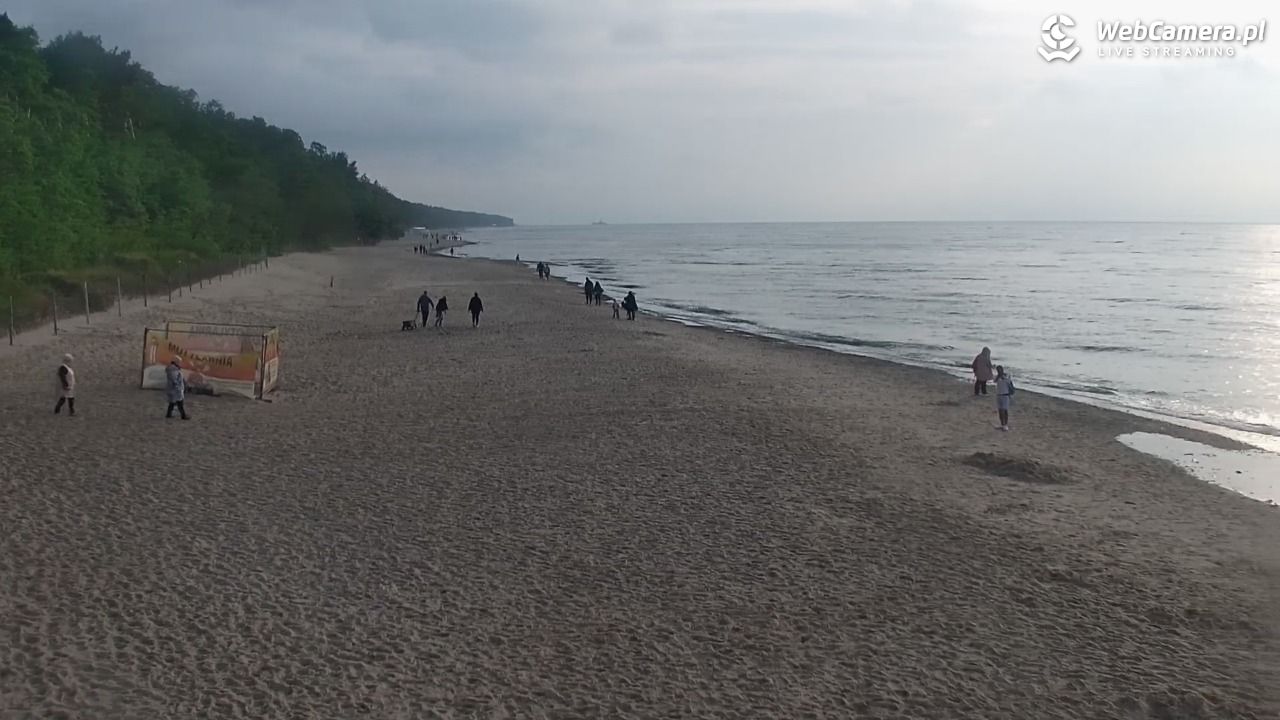 POBIEROWO - widok na plaże - 10 czerwiec 2025, 19:25