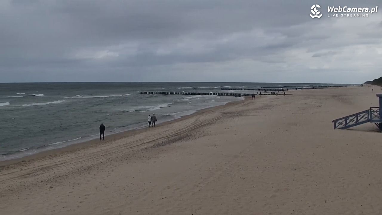 POBIEROWO - widok na plaże - 16 wresień 2025, 10:55