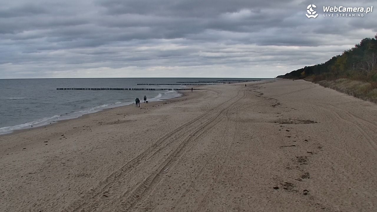 POBIEROWO - widok na plaże - 25 październik 2025, 13:46