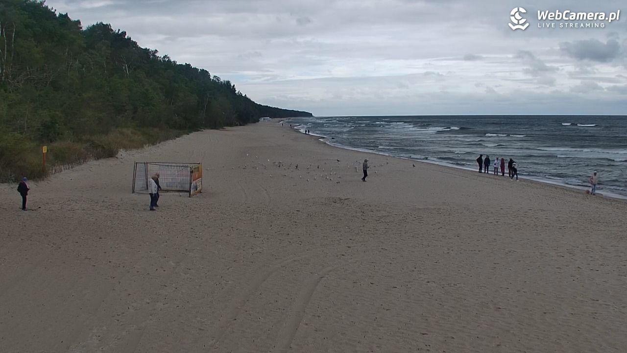 POBIEROWO - widok na plaże - 16 wresień 2025, 11:55