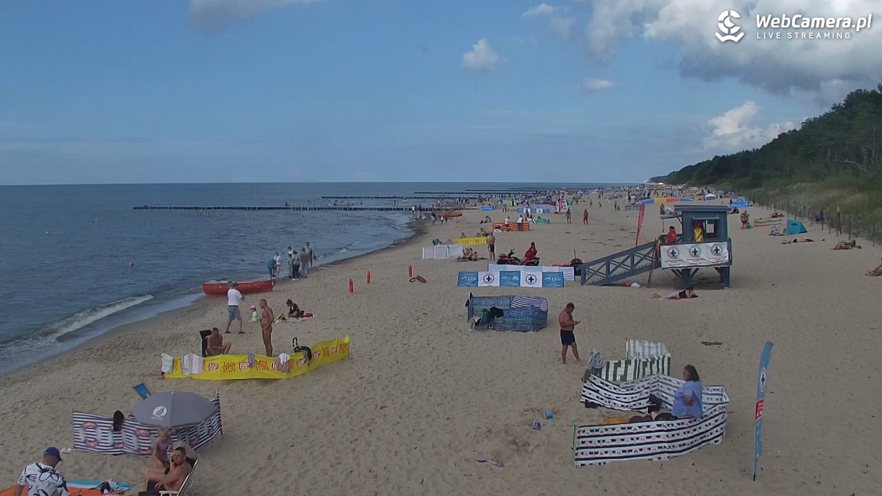 POBIEROWO - widok na plaże - 01 sierpień 2025, 15:30