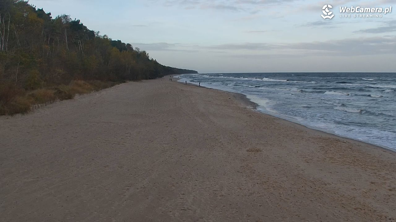 POBIEROWO - widok na plaże - 29 październik 2025, 07:24