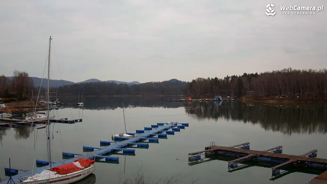 Polańczyk - widok na Jezioro Solińskie - 20 marzec 2026, 06:44