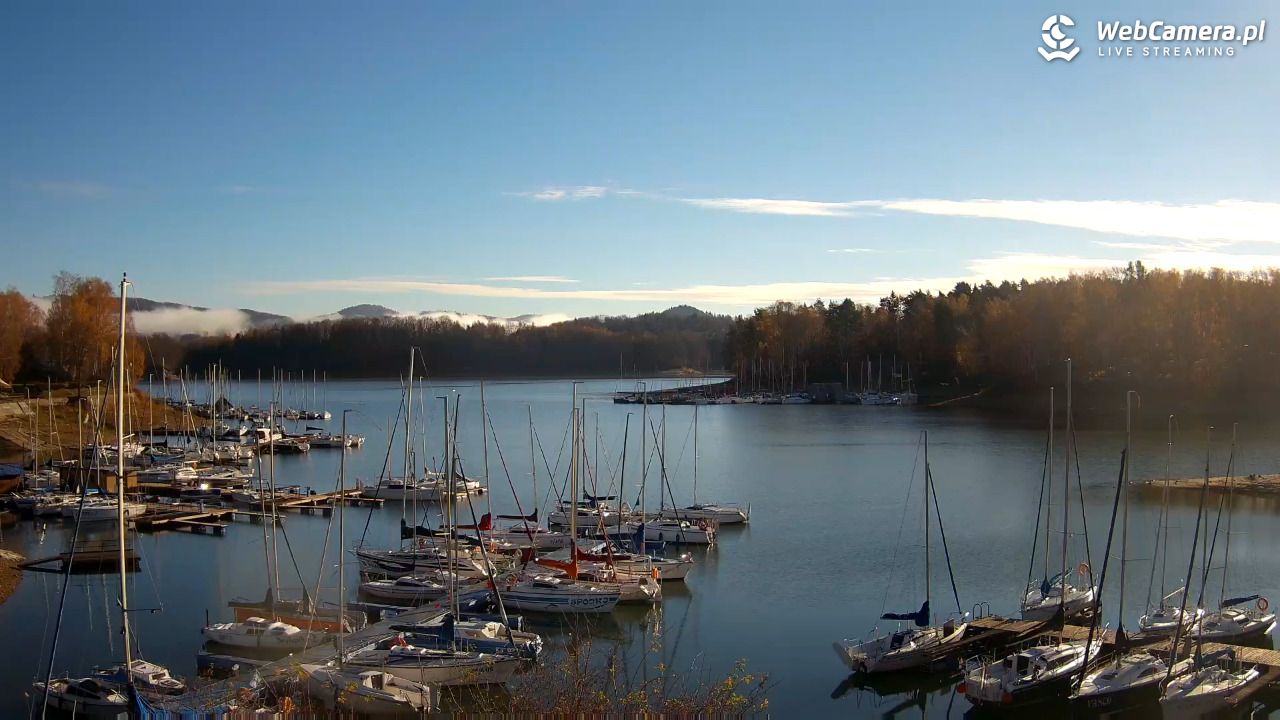 Polańczyk - widok na Jezioro Solińskie - 05 listopad 2025, 08:51