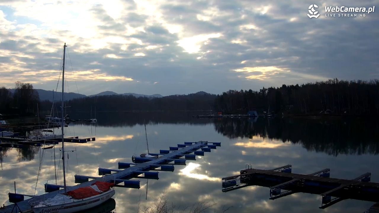 Polańczyk - widok na Jezioro Solińskie - 19 marzec 2026, 06:29