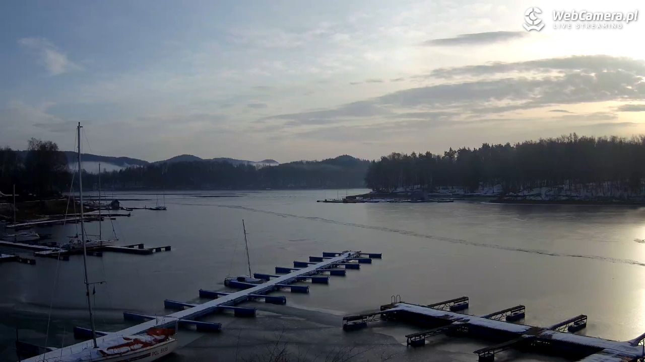 Polańczyk - widok na Jezioro Solińskie - 05 luty 2026, 08:23