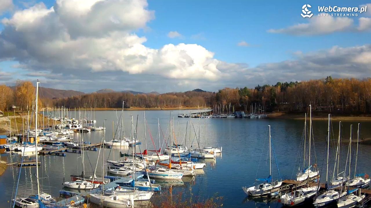 Polańczyk - widok na Jezioro Solińskie - 04 listopad 2025, 13:54