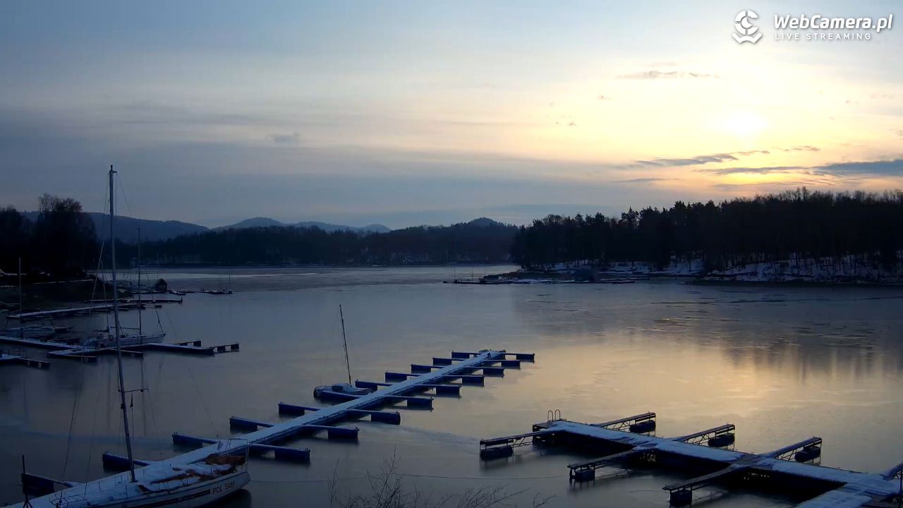 Polańczyk - widok na Jezioro Solińskie - 02 luty 2026, 07:21