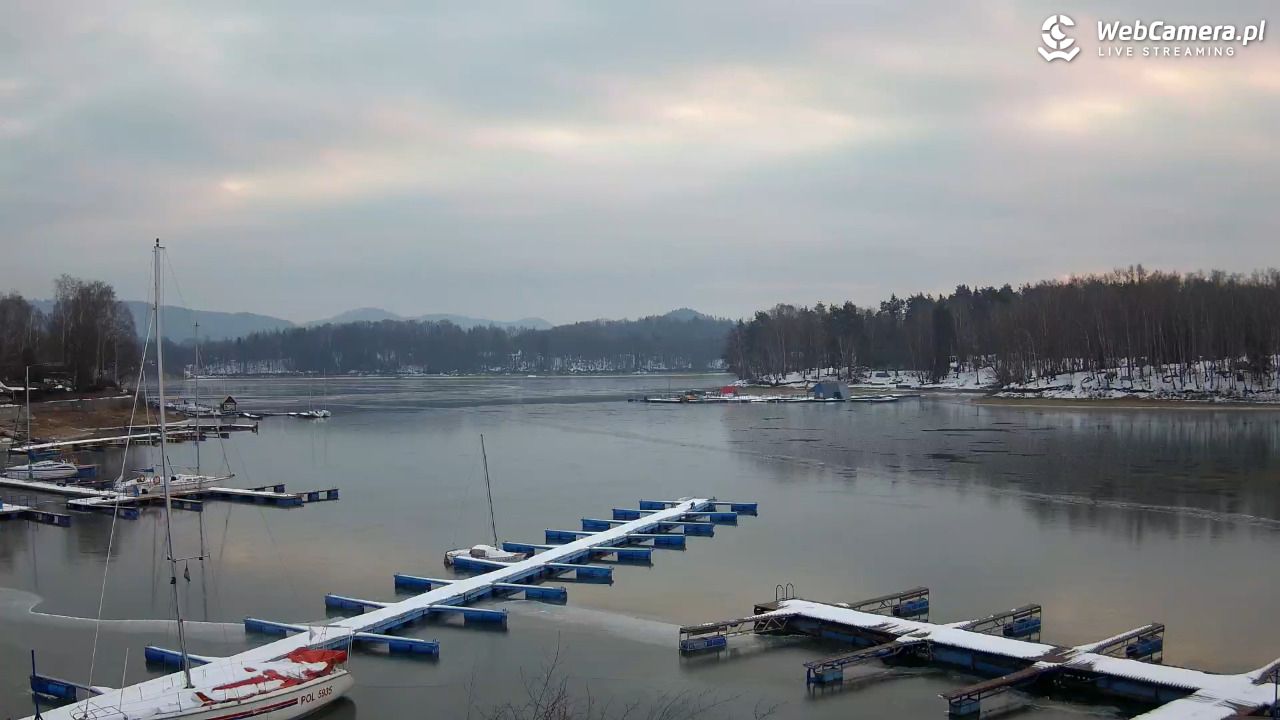 Polańczyk - widok na Jezioro Solińskie - 03 luty 2026, 07:19