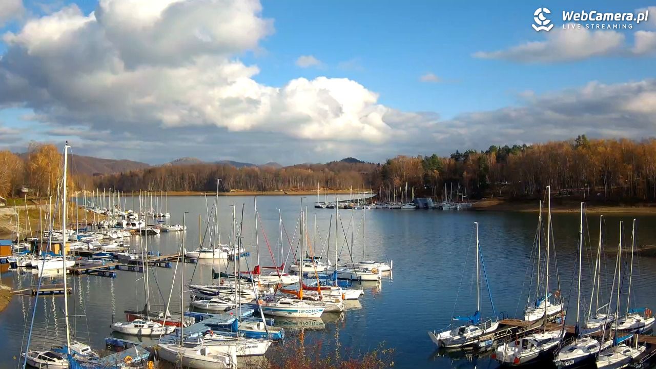 Polańczyk - widok na Jezioro Solińskie - 04 listopad 2025, 13:54