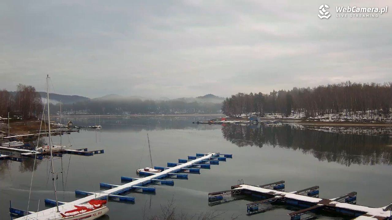 Polańczyk - widok na Jezioro Solińskie - 06 luty 2026, 08:12