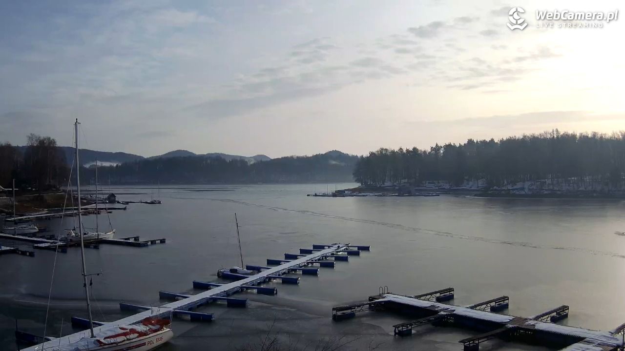 Polańczyk - widok na Jezioro Solińskie - 05 luty 2026, 08:49