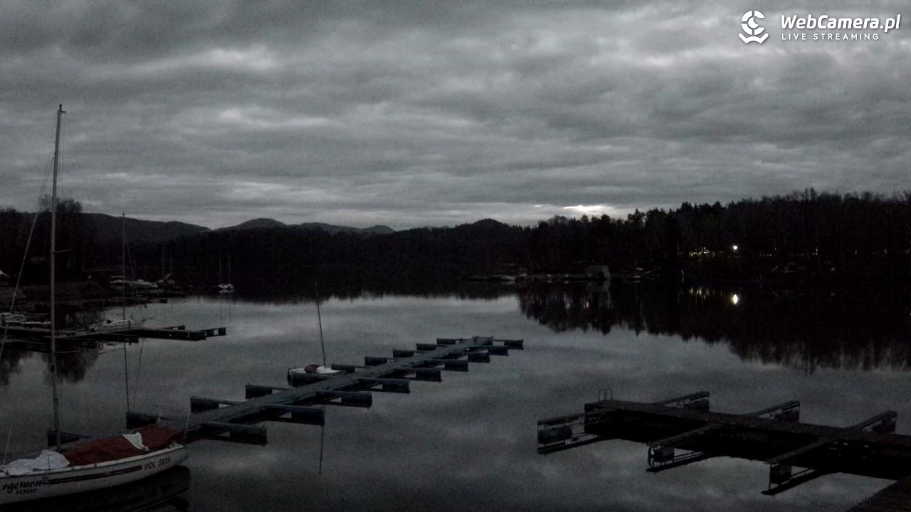Polańczyk - widok na Jezioro Solińskie - 10 grudzień 2025, 06:31