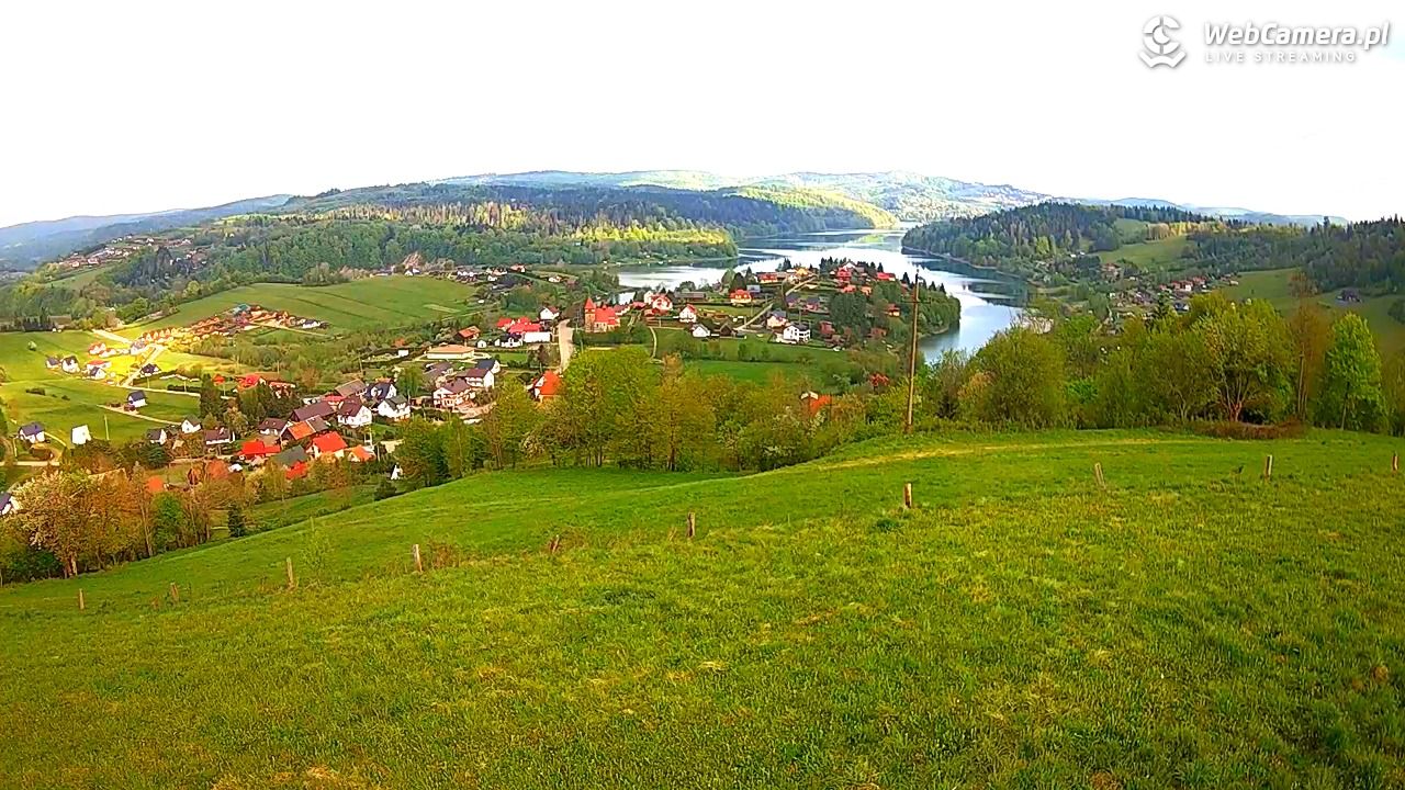 ZAWÓZ - widok na Jezioro Solińskie - 10 maj 2026, 07:01
