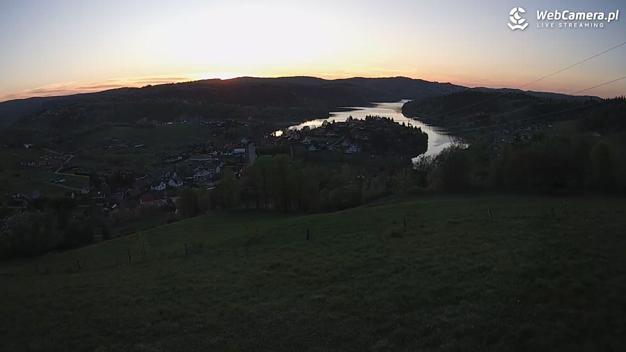 ZAWÓZ - widok na Jezioro Solińskie - 10 maj 2026, 19:58