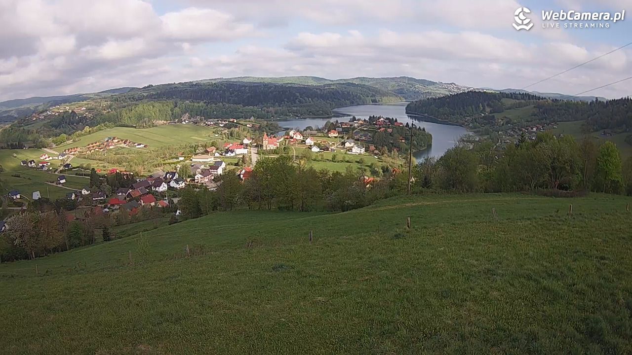 ZAWÓZ - widok na Jezioro Solińskie - 10 maj 2026, 07:25