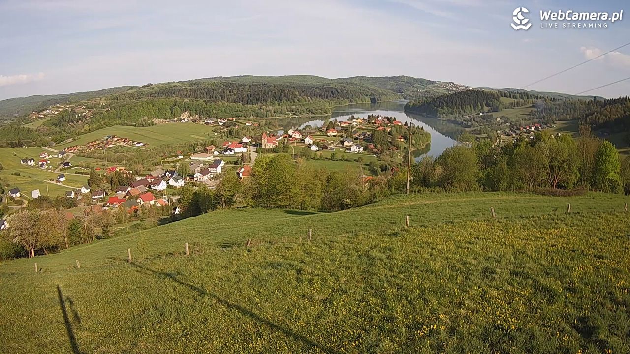 ZAWÓZ - widok na Jezioro Solińskie - 11 maj 2026, 07:35