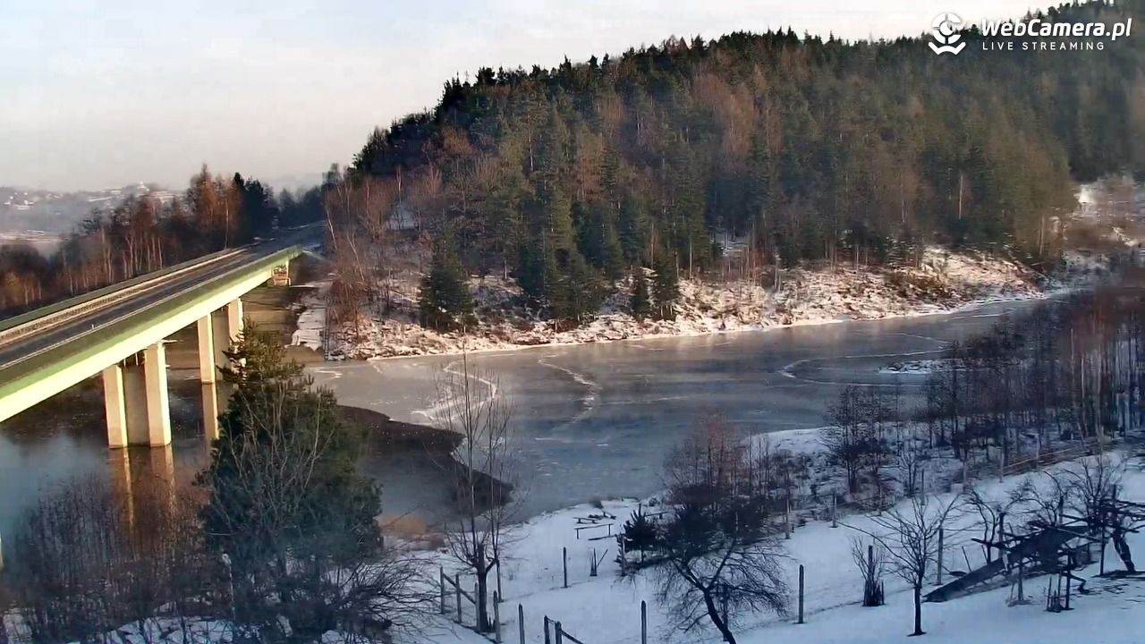 Jezioro Mucharskie - Zapora w Świnnej Porębie - 21 styczeń 2026, 14:57