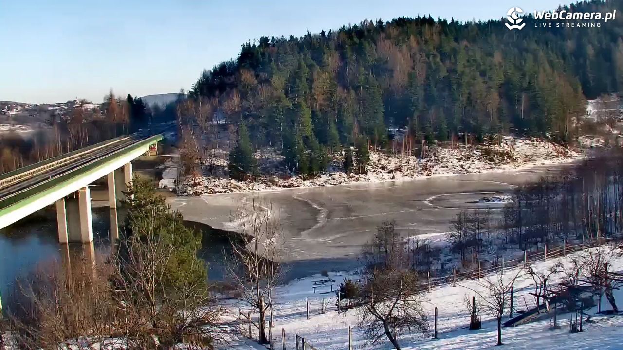Jezioro Mucharskie - Zapora w Świnnej Porębie - 20 styczeń 2026, 14:17