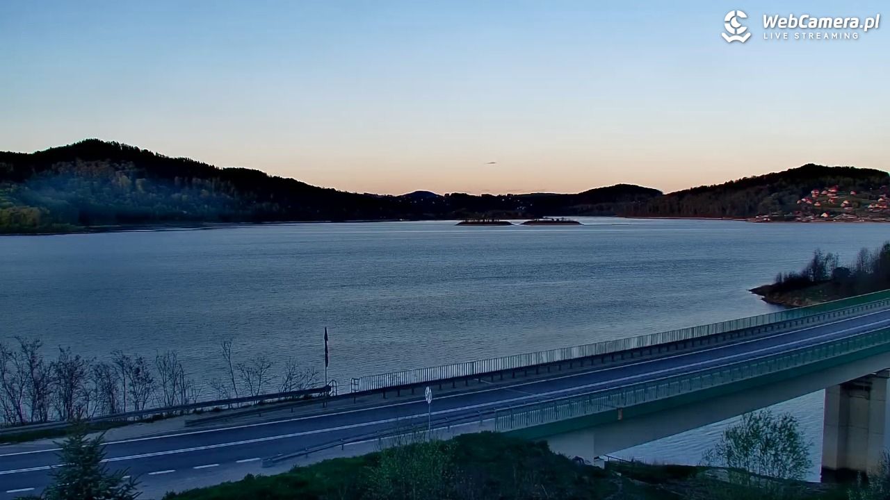 Jezioro Mucharskie - Zapora w Świnnej Porębie - 26 kwiecień 2026, 19:26