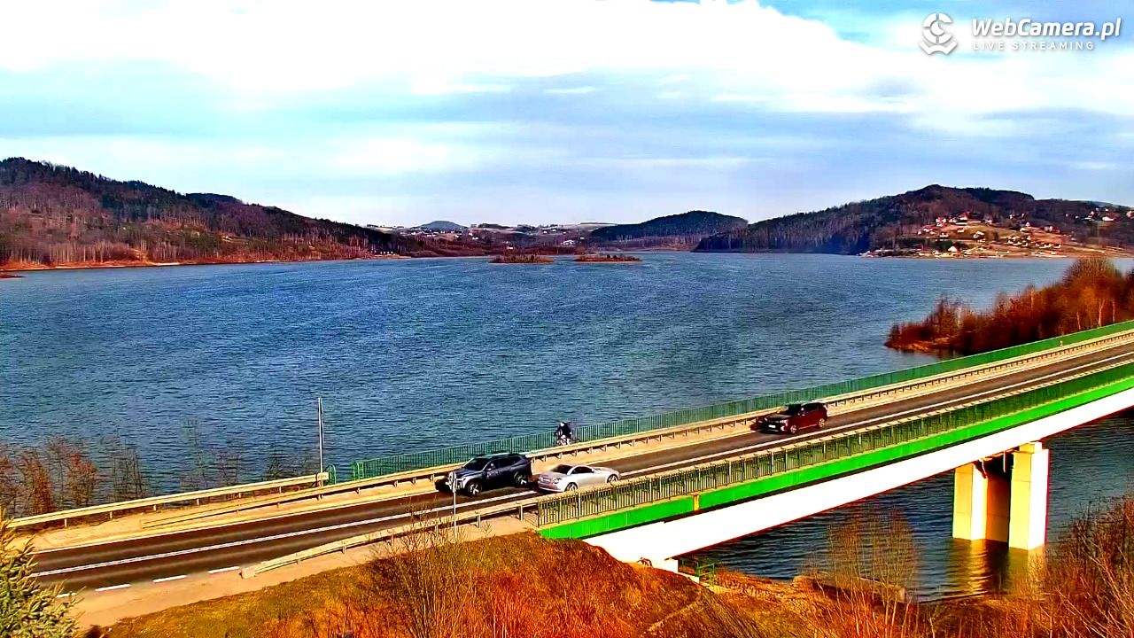 Jezioro Mucharskie - Zapora w Świnnej Porębie - 08 marzec 2026, 15:08
