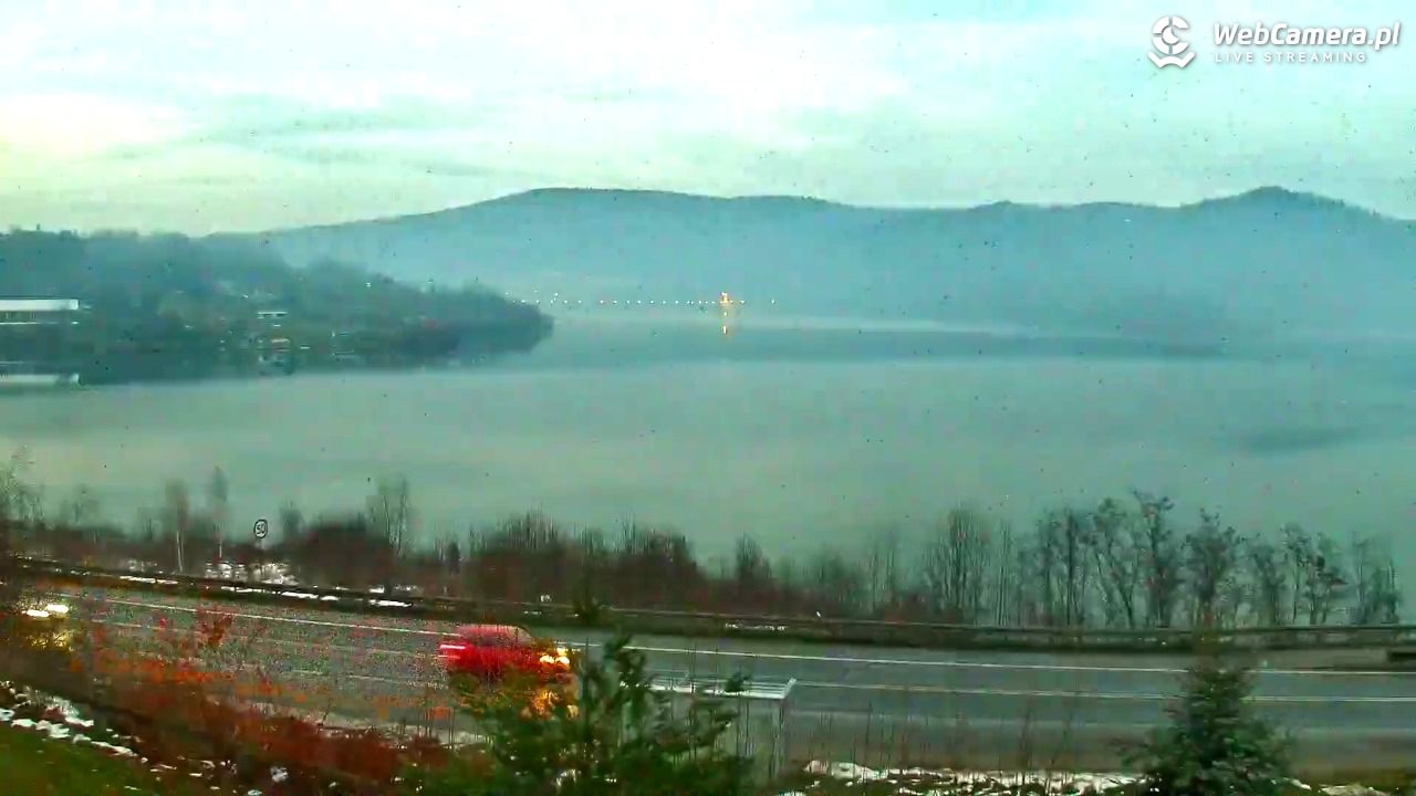 Jezioro Mucharskie - Zapora w Świnnej Porębie - 05 grudzień 2025, 16:03