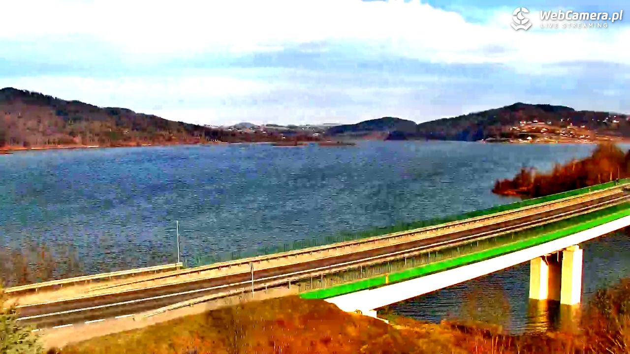 Jezioro Mucharskie - Zapora w Świnnej Porębie - 08 marzec 2026, 15:08