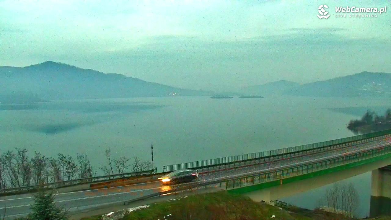 Jezioro Mucharskie - Zapora w Świnnej Porębie - 05 grudzień 2025, 16:04