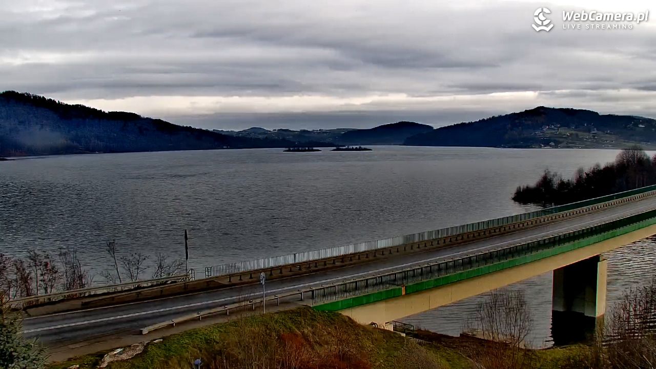 Jezioro Mucharskie - Zapora w Świnnej Porębie - 07 grudzień 2025, 10:23