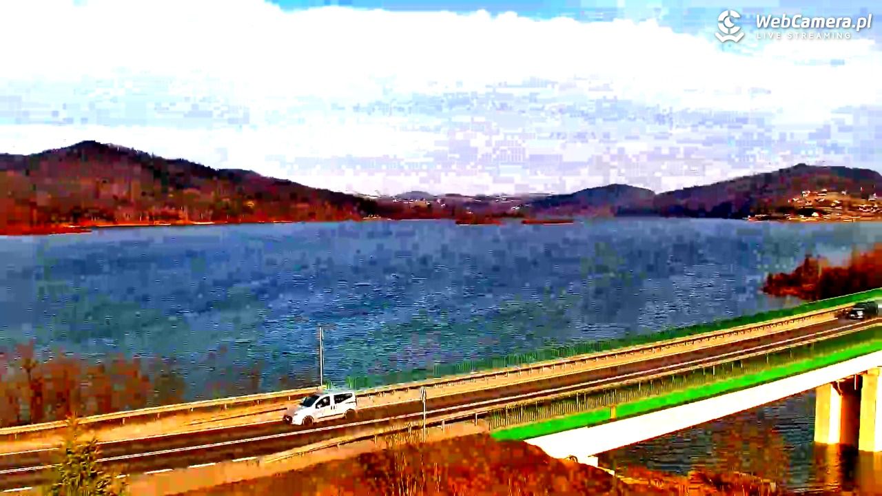 Jezioro Mucharskie - Zapora w Świnnej Porębie - 08 marzec 2026, 15:08