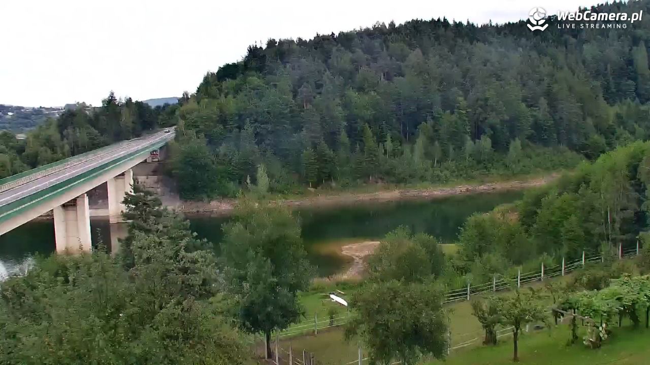 Jezioro Mucharskie - Zapora w Świnnej Porębie - 24 lipiec 2026, 17:53