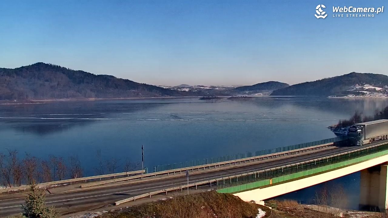 Jezioro Mucharskie - Zapora w Świnnej Porębie - 19 styczeń 2026, 11:27