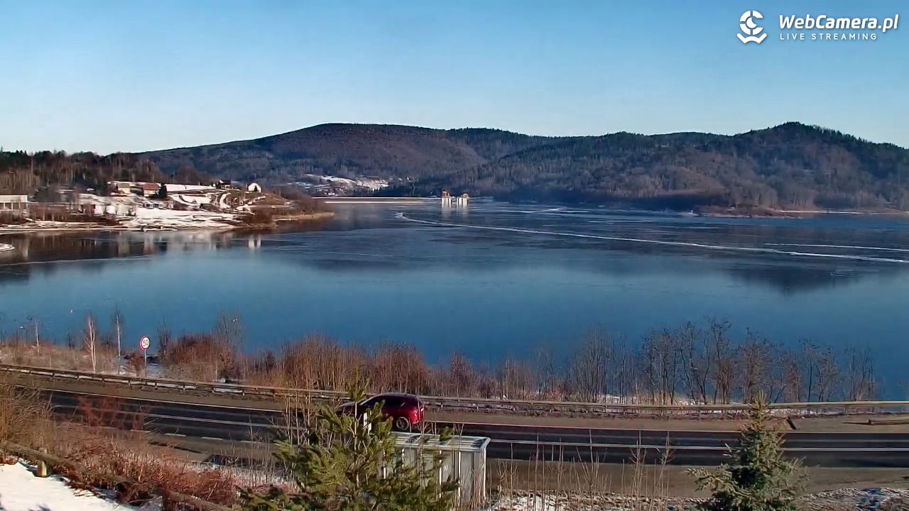 Jezioro Mucharskie - Zapora w Świnnej Porębie - 20 styczeń 2026, 09:45