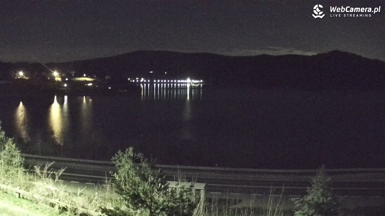 Jezioro Mucharskie - Zapora w Świnnej Porębie - 25 kwiecień 2026, 22:25