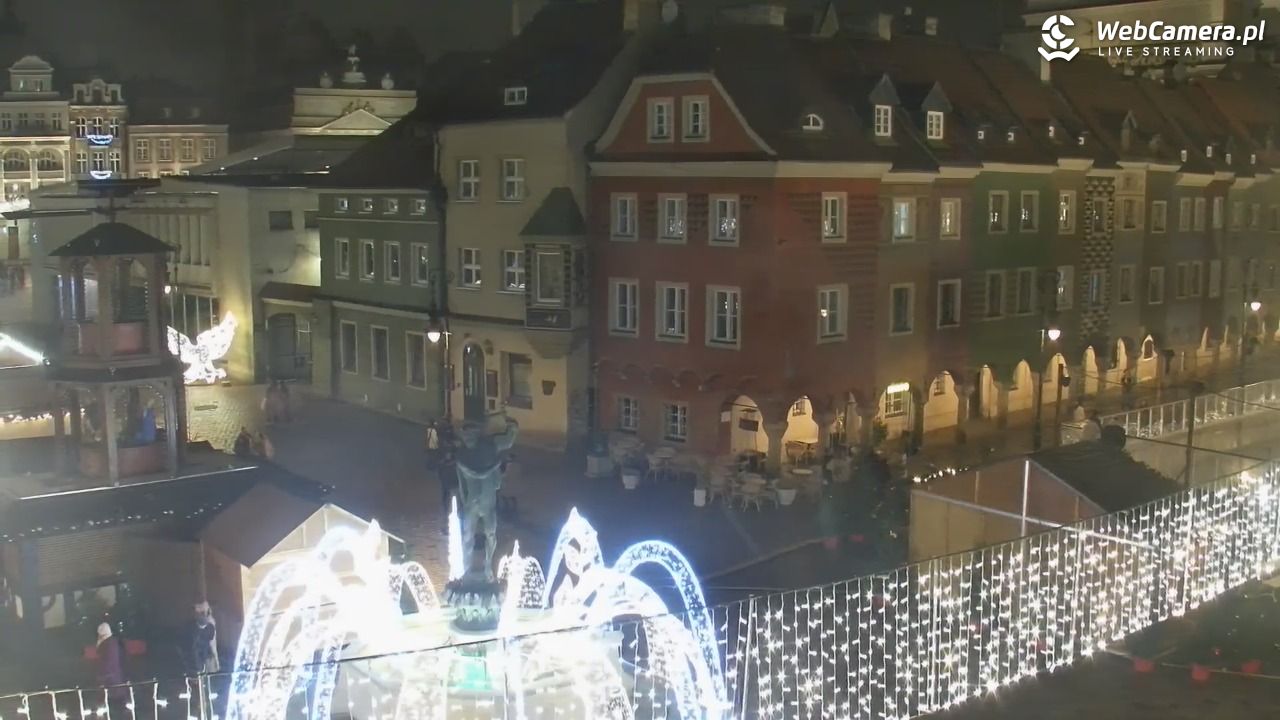 POZNAŃ - Stary Rynek - 20 grudzień 2025, 23:22