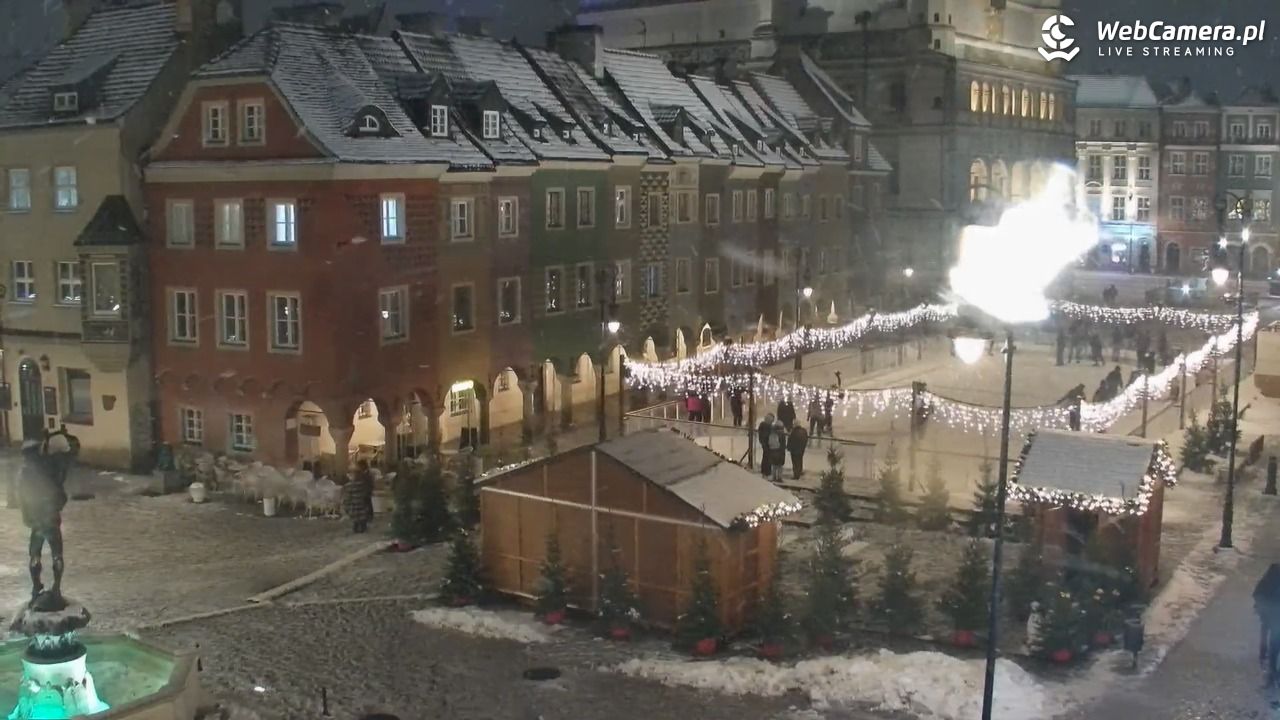 POZNAŃ - Stary Rynek - 26 listopad 2025, 20:35