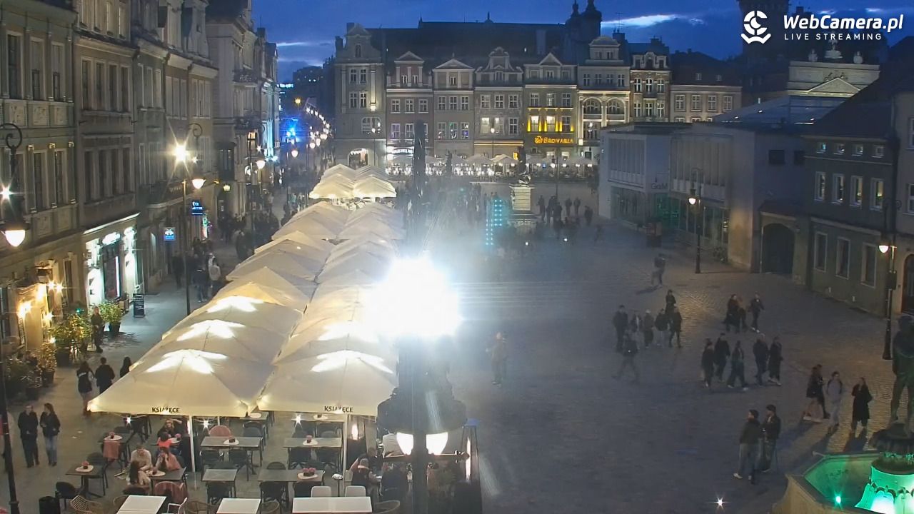 POZNAŃ - Stary Rynek - 25 kwiecień 2026, 20:40