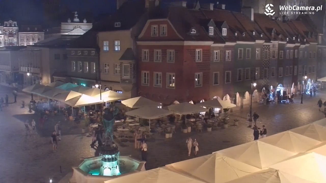 POZNAŃ - Stary Rynek - 21 sierpień 2026, 20:51