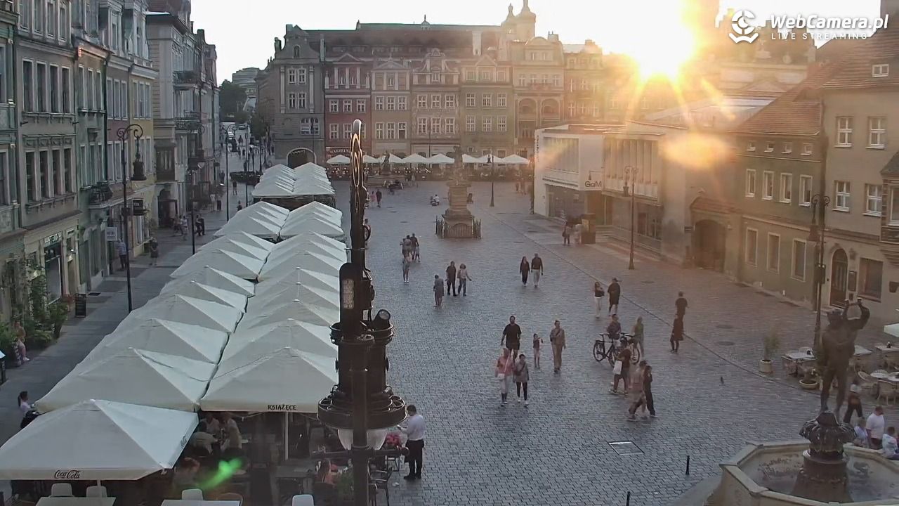 POZNAŃ - Stary Rynek - 13 lipiec 2026, 20:26